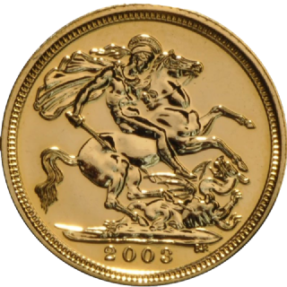 Mezza Sterlina Elisabetta II 2003